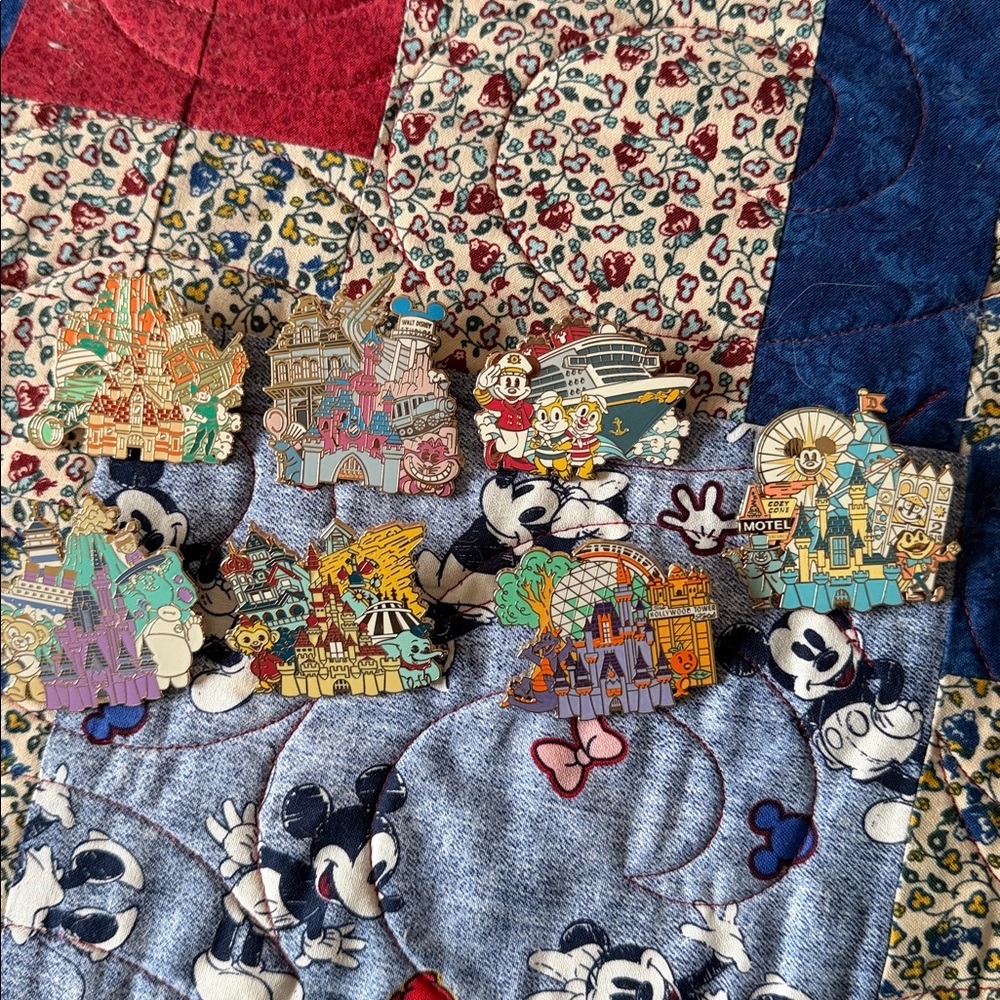 D23 2022 Pins Around The World